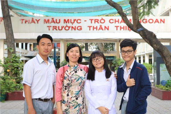 Học sinh đạt giải Học sinh giỏi cấp thành phố Khối 12